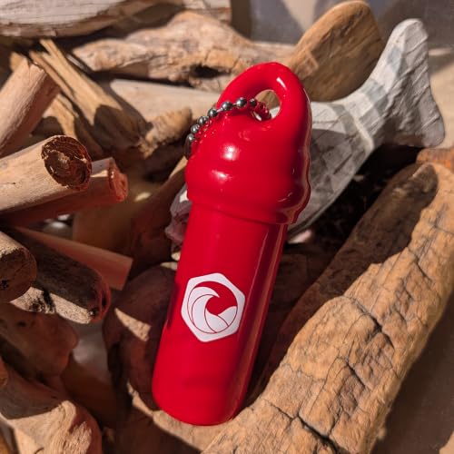 Image of Seahive Floating Keychain (1 pack) with Waterproof Safety Container Boat Key Float - Pontoon, Fishing Accessories key holder