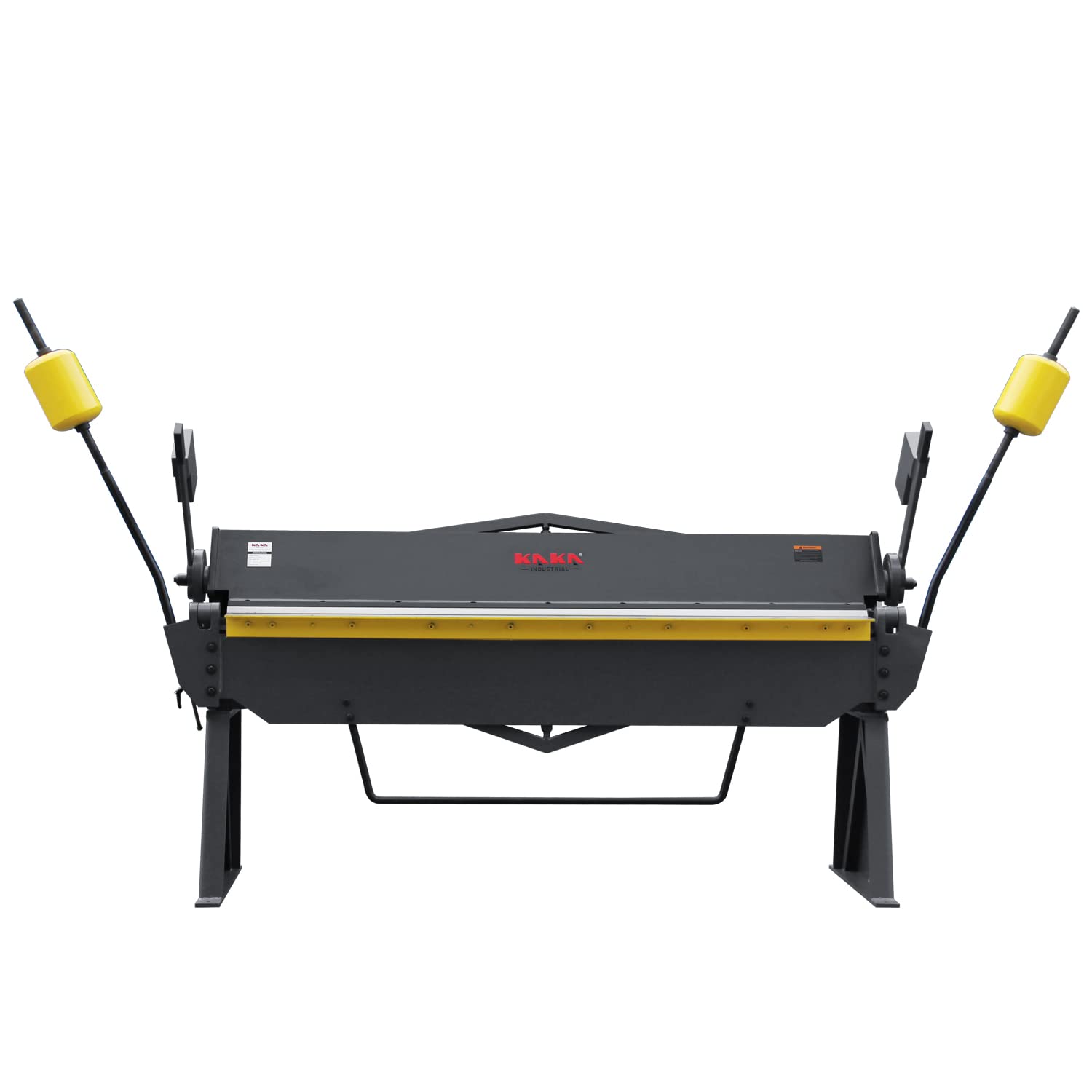 KAKA INDUSTRIAL W-8012 Heavy Duty Floor Style, 80 inch heavy-duty hand brakes,Max Thickness 12 Gauge,Straight Sheet Metal Brakes