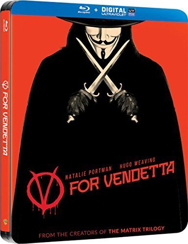 V For Vendetta" - STEELBOOK: [Embossed] Blu-ray (Region-Free)