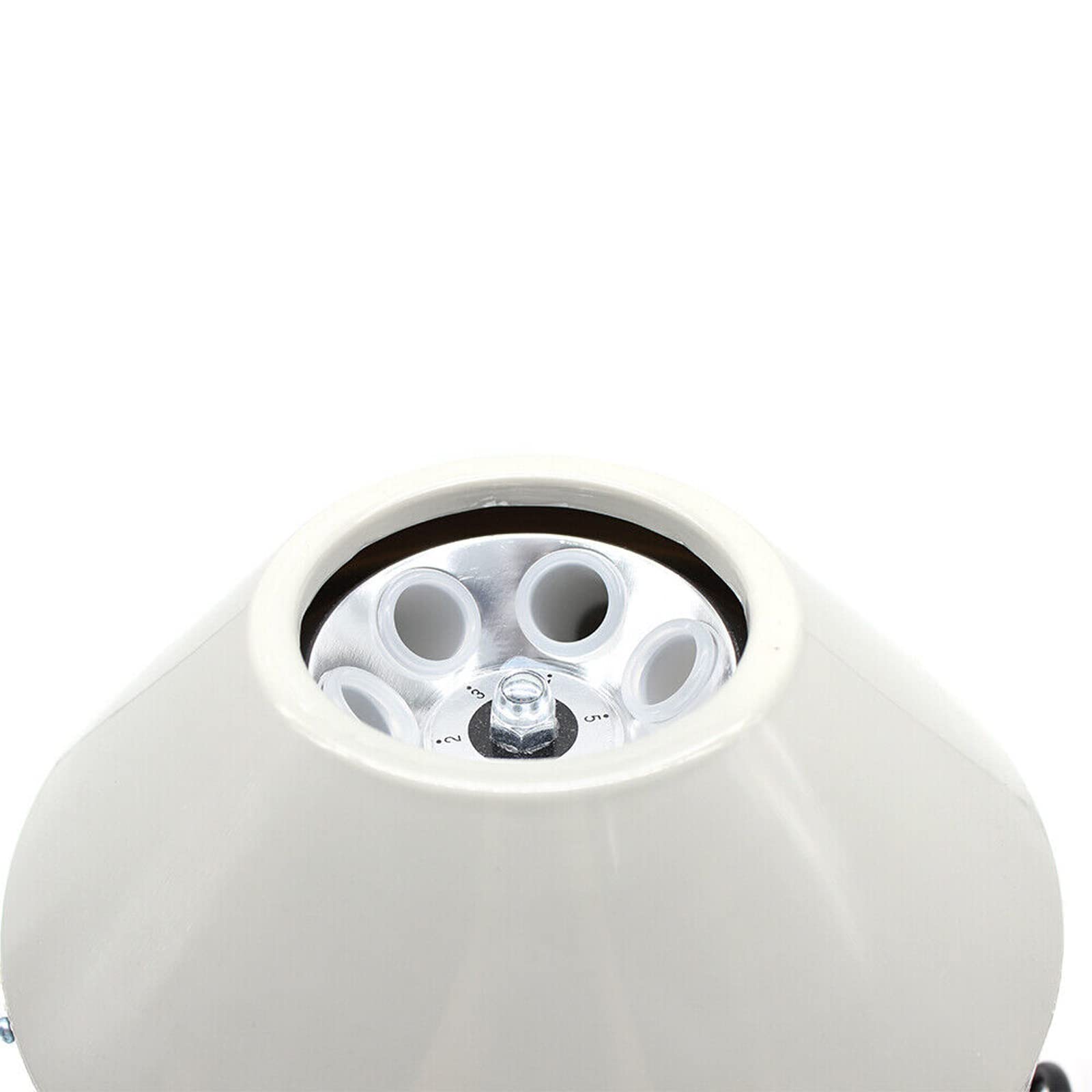 Centrífuga de mesa de 25 W, pequeña centrífuga eléctrica de laboratorio centrífuga con velocidades ajustables 0 ~ 4000 rpm, 20 ml*6