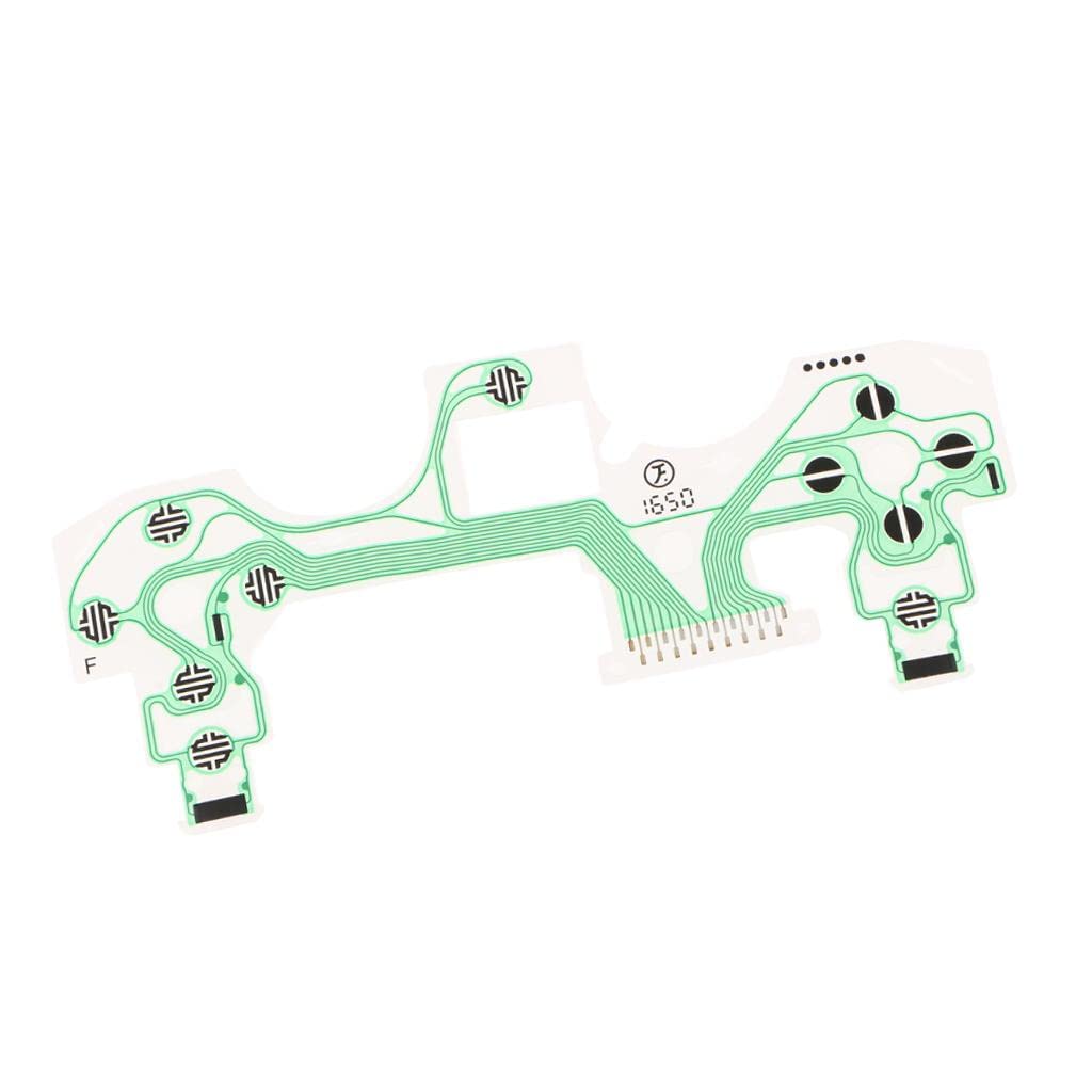 HEAVENGLOW PCB Circuit Board Ribbon Film Pad Repair for PS4 PlayStation 4 Controllers - Green Collectibles 2