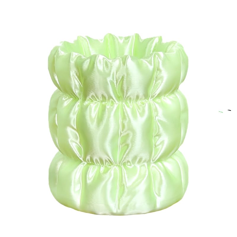 Image of Silk Light Green PLA 1.75mm 1kg Shiny Smooth Gloss 3D Filament Spool AMS | Qinghe High gloss Silk finish Smooth metallic surface Low warping 1kg spools 2.2lbs Decorative for Printer Bambu Creality