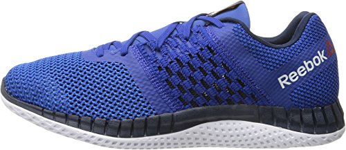 Image of Reebok Men's Zprint Run Running Shoe, Collegiate Royal /Blue Sport /Collegiate Navy /White, 7 M US