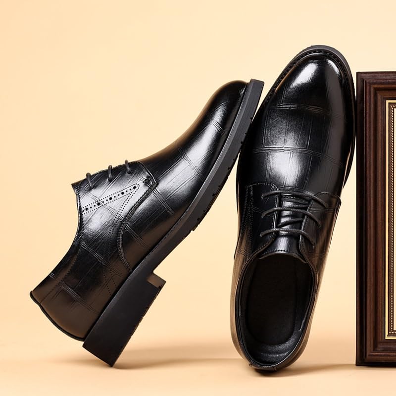 Men Casual Business Shoes Classic Lace-up Men's Formal Genuine Leather Shoes Men Dress Office Shoes Breathable Footwear Oxford Shoes for Men2