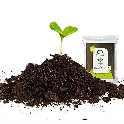 Image of Humic Acid (98%) for Plants | Organic Plant Fertilizer & Growth Booster | Soil Conditioner for Healthy Roots & Better Yield | Water-Soluble Humate for All Plants (18 Kg) pack of 1