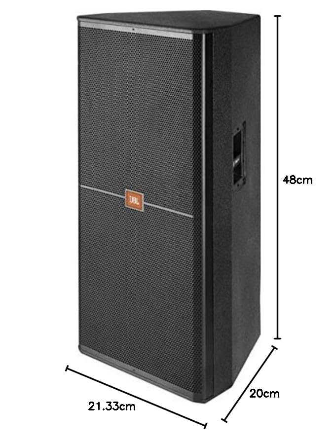 Image of JBL SRX725 2-Way Dual 15 inch Speaker Cabinet, Pair