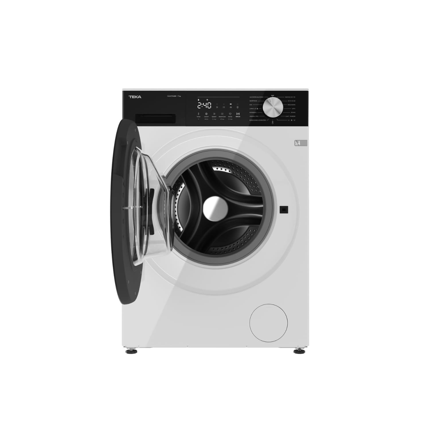 TEKA Lavadora de Libre Instalación, 7 kg, Panel Táctil