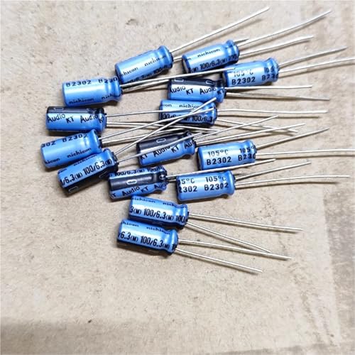 Condensateurs 6.3V 100UF audio électrolytiques pour réparer les sifflements d'enceintes