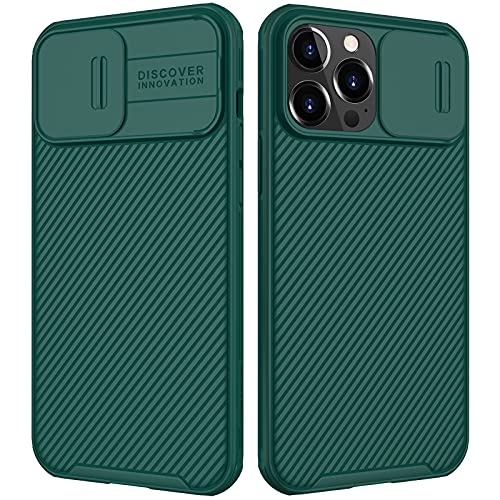Nillkin for iPhone 13 Pro Max Case with Slide Camera Cover, CamShield Pro Shockproof Protective Bumper Hard PC Back and Soft Silicone Edge for iPhone 13 Pro Max 6.7 inch 2021 Green Nillkin for iPhone 13 Pro Max Case with Slide Camera Cover, CamShield Pro Shockproof Protective Bumper Hard PC Back and Soft Silicone Edge for iPhone 13 Pro Max 6.7 inch 2021 Green