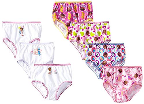 Disney Little Girls' 7-Pack Doc McStuffins Underwear Multi2