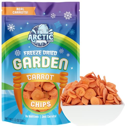 Arctic Farms Garden Pure Freeze Dried Carrots Veggie, No Sugar