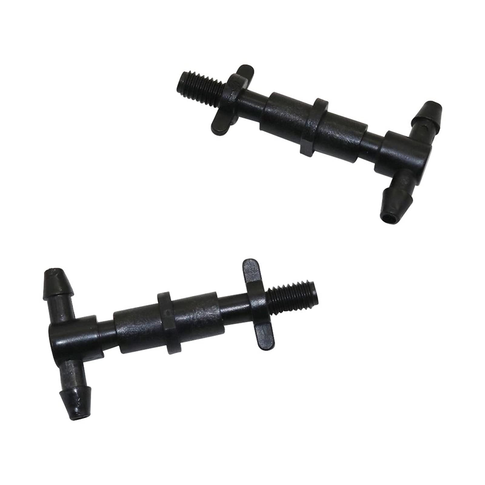 Adaptador de Conector de Manguera Ae para Manguera de Uso General, Rosca de 6 Mm a Manguera de 4/7 Mm, Conector en Forma de T, Conector Deua para Riego de Jardín, Adaptador de Manguera para Herramient