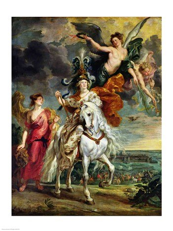 Posterazzi The Medici Cycle The Triumph of Juliers Poster Print by Peter Paul Rubens, (18 x 24)