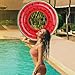 Jasonwell Inflatable Pool Toys Floats for Swimming Pool Party Lake Beach Kids Adults - 4 Pack Floaties Pool Tubes Swim Rings Fruit Water Floaty Watermelon Kiwi Orange Grape