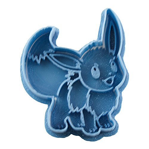 Cuticuter Eevee Pokemon Cookie Cutter, Blue, 8 x 7 x...