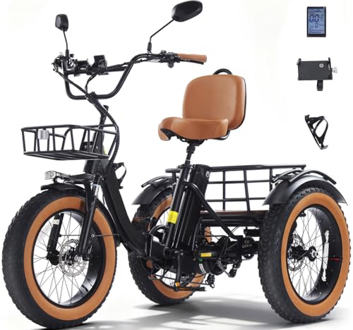 KAKIGO Electric Tricycle for Adults,Peak...