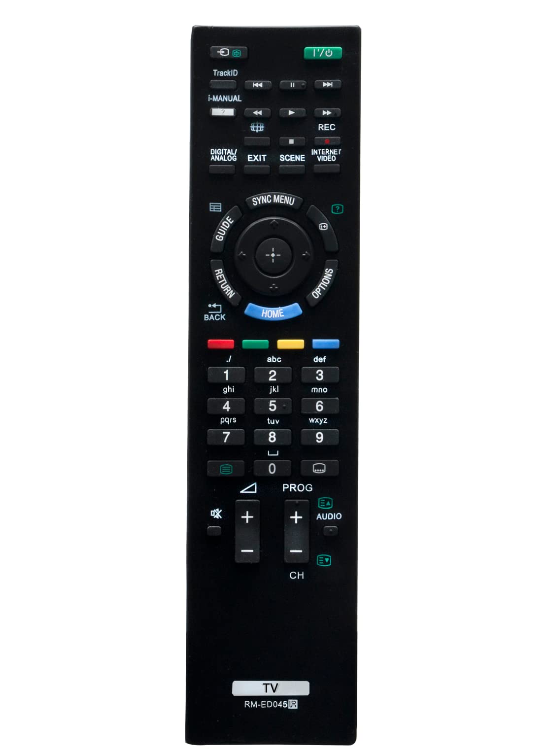 VINABTY Replacement Remote RM-ED045 Suitable for Sony Bravia TV KDL-22EX320 KDL-24EX320 KDL-24EX325 KDL-26EX320 KDL-26EX325 KDL-32CX523 KDL-32EX320 KDL-32EX420 KDEXL-32EX421 KDEX-32 - Image 4
