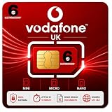 SIM Anonima Vodafone UK +44, Piano Internazionale Obbligatorio da Attivare, Attiva in 10 Minuti, Nessun Documento Richiesto, Utilizzabile in Italia con Ricarica