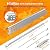 Hisencn Grill Replacement Parts for Charbroil Advantage Series 4 Burner 463344116, 466344116 Gas Grill, Grill Burners Tube, Heat Plate Tent Shield, Adjustable Carryover Tube, G361-0003-W1