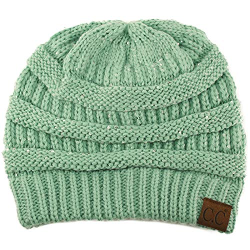 Image of Hatsandscarf CC Exclusives Solid Color Beanie Tail Hat for Adult (MB-20A)