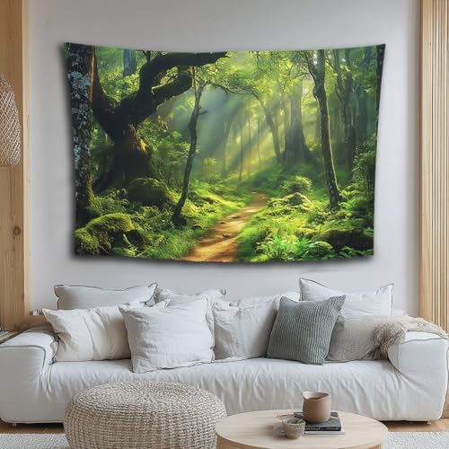znxuey Tapestry Wall Hanging Forest Tapestry Nature Tapestry Tree Tapestries Tapestry for Bedroom Living Room Backdrop STYLE-E