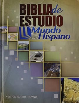 Hardcover Biblia de Estudio Mundo Hispano (Tapa Dura) (Spanish Edition) [Spanish] Book
