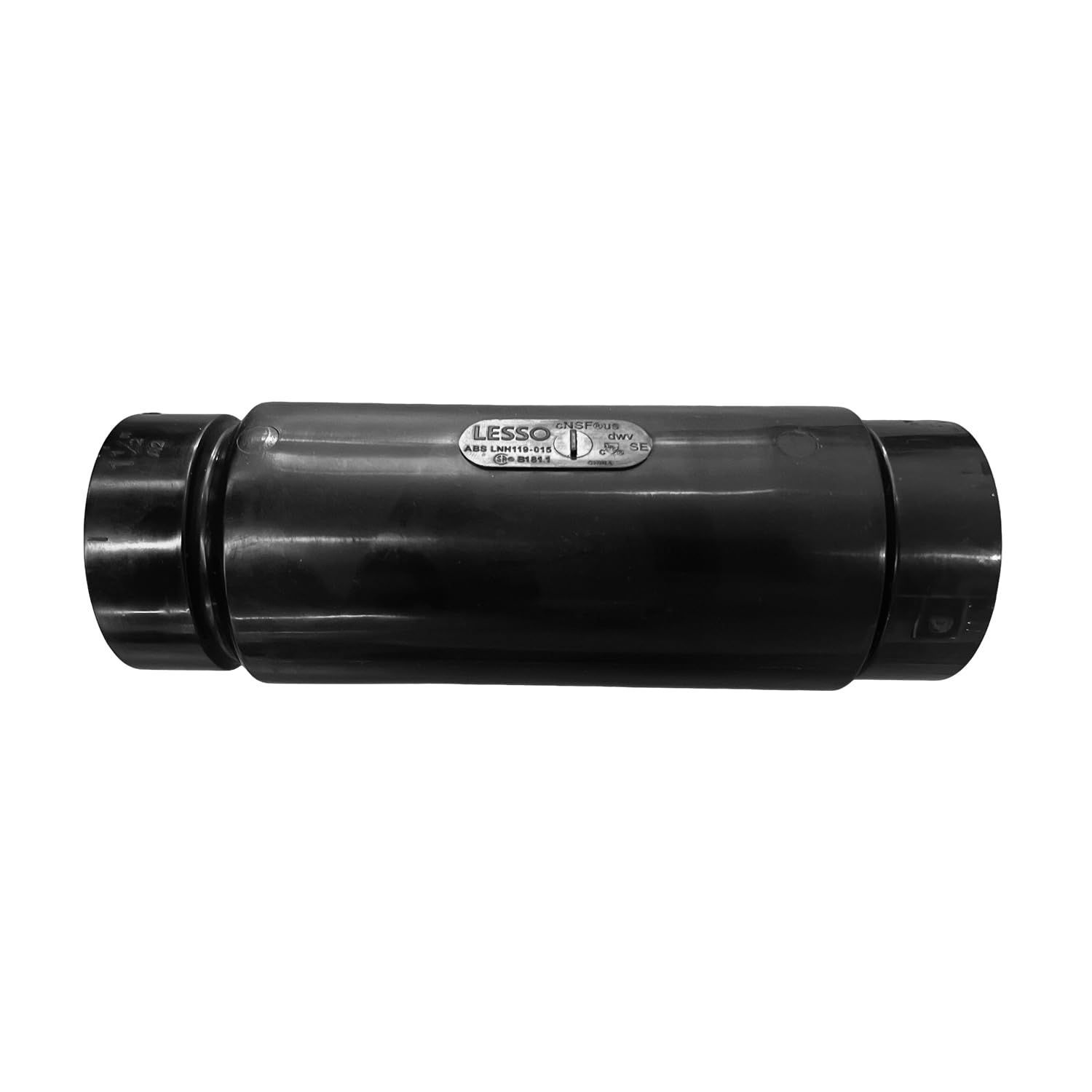 Lesso ABS Expansion Joint, 1.5 X 1.5 in, Abs Plastic Pipe fittings