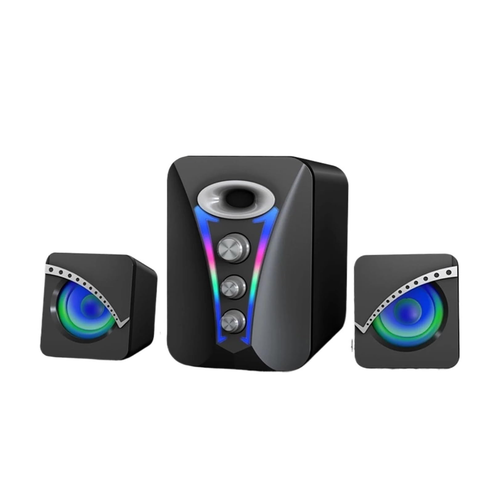 Altoparlanti cablati ad alto volume con microfono e adatti for computer desktop e laptop
