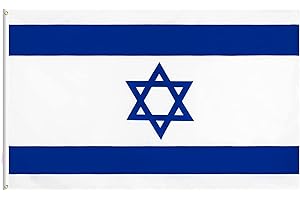 Israeli Flag 5x8 FT Premium Flag for Outdoor Decor