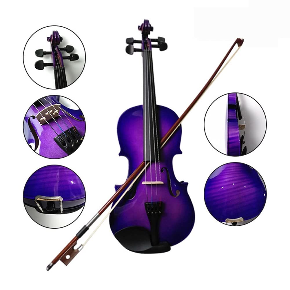 子供の大人のためのバイオリンセット1/8 1/8 1/4 1/4 1/4 3/4 4/4フル