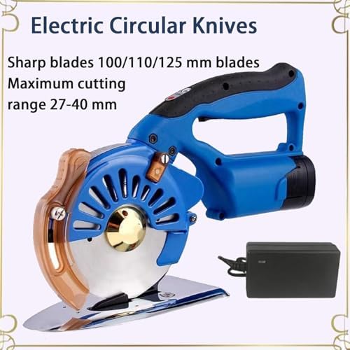 Taglierina elettrica a Batteria a 5 velocità della Lama rotativa 16.8V del Design Senza Fili Ricaricabile Automatica Sharpener di Taglio Leggero in Pelle di Cotone di Lana di Cucitura Tessile