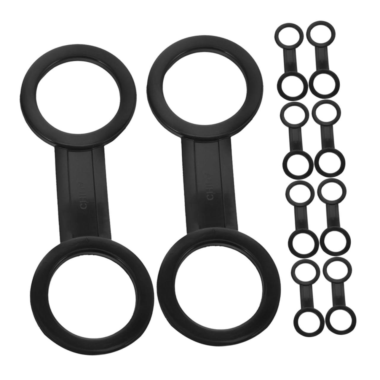 ibasenice 10pcs Scuba Mask Strap Retainer Clips for Diving and Snorkeling Gear and Multipurpose Holder for for Adults Diving Adventures