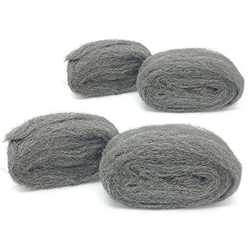 Image of Steel Wool Fill Fabric DIY Kit, Coarse Wire Wool Hardware Cloth, Gap Blocker, Keep Mice Away from Holes /Siding /Pipeline /Vents in Garden, House, 4 Pack x 10FT