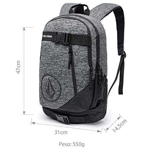 Mochila Volcom Premium Skate Bag Reforçada Resistente Estilo Urbano Original