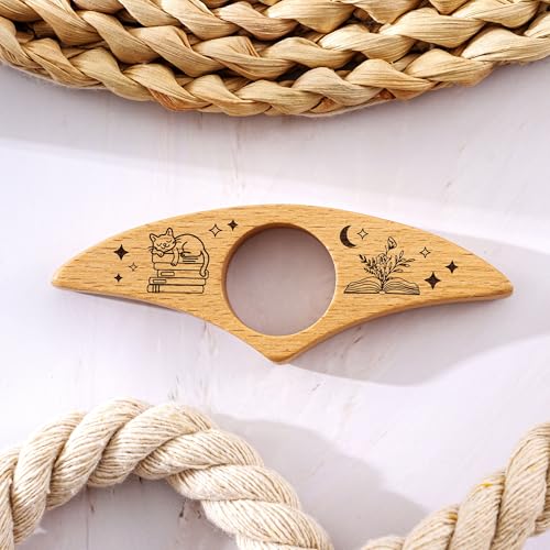 Porte-page en bois personnalisé : cadeau enseignant idéal