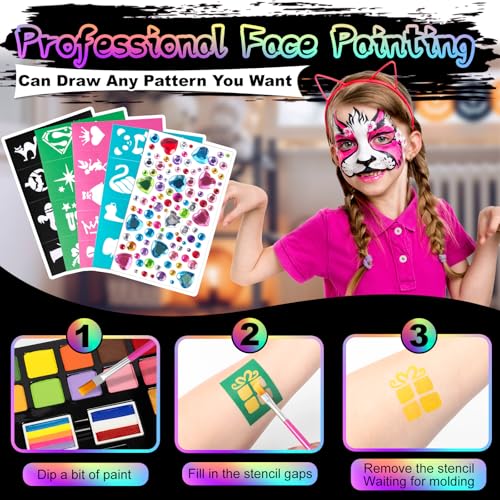Fenmay Face Painting Kit For Kids thumb #3