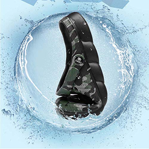 Men's Garden Clogs Lightweight Slip-On Breathable Beach Shoes Sport Sandals Flip Flop Kitchen Hospitcal Beach Yard Pool Shower Summer Indoor Outdoor Walking Slippers Walking Footwear Green Camo 45 #TOP2