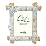 Birch Log Photo Picture Frame, 5x7, Vertical
