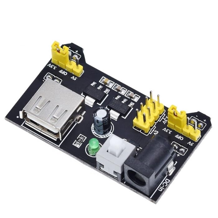 SM-Robtics MB102 Breadboard Power Supply Module, 3.3V, 5V