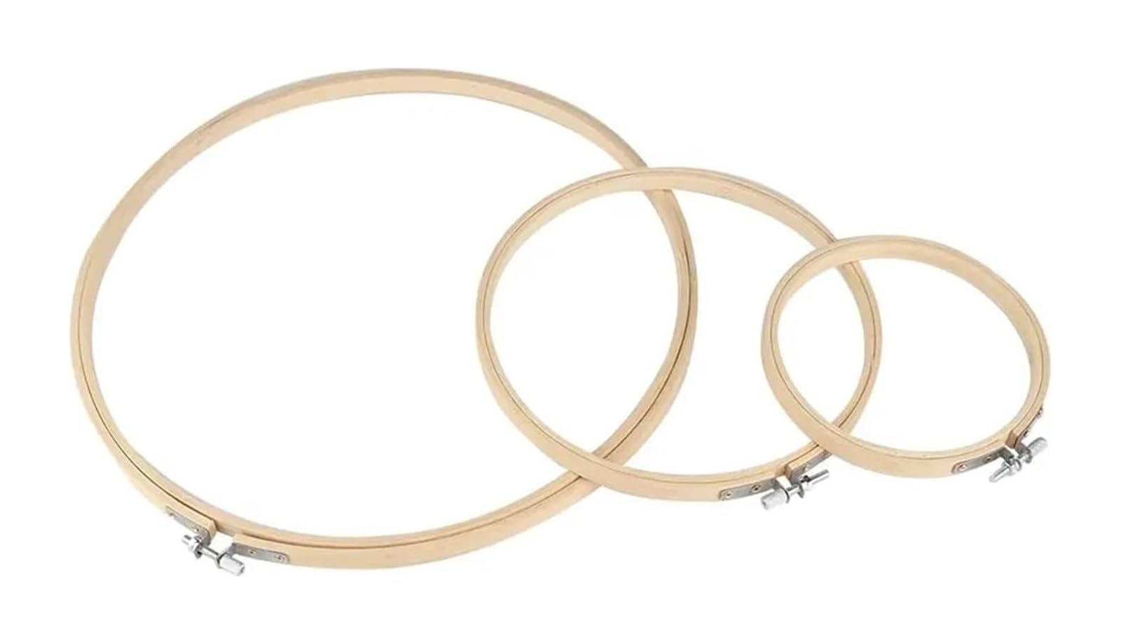 Bastidores para Bordar, Aro de Bordado for Punto Cruz, Varios tamaños, Madera(23cm 9 Inch)