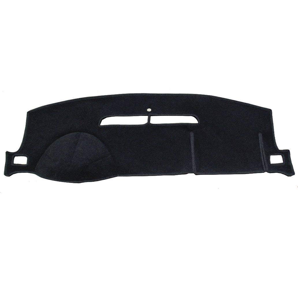 Hex Autoparts Dash Cover Mat Dashboard Pad Black for Chevy Suburban 1500 Tahoe 2008 2009 2010 2011 2012