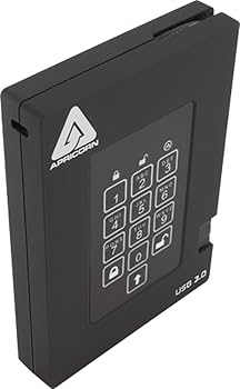 Apricorn(アプリコーン)　A25-3PL256-S2000(R2) Amazon.com: Apricorn 2TB Aegis Padlock USB 3.0 SSD 256-Bit