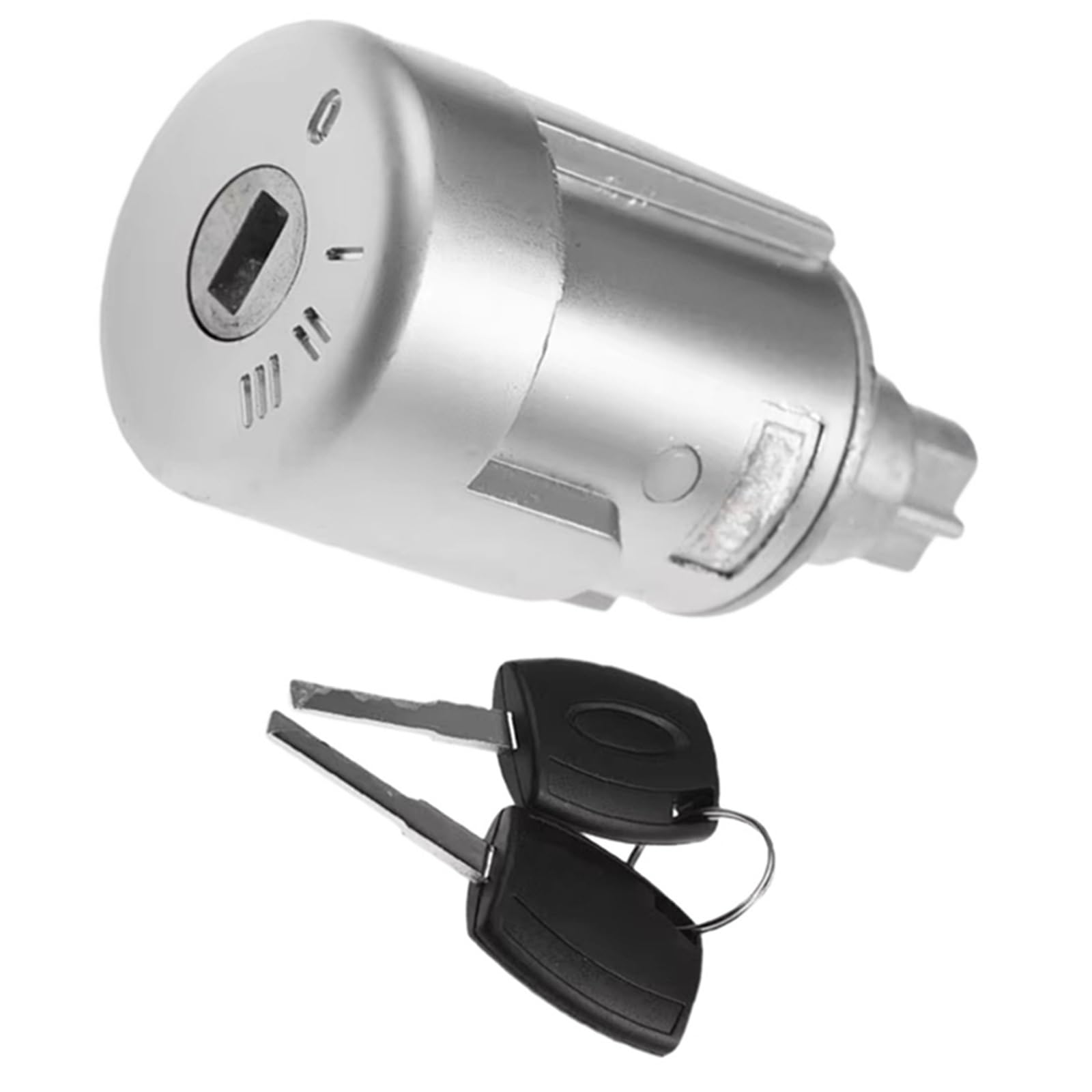 Bloccheto Accensione Compatibile con Ford per Transit MK8 2014-2019 Interruttore a cilindro di accensione 2 chiavi Parti ricambio per automobili per auto 1926227