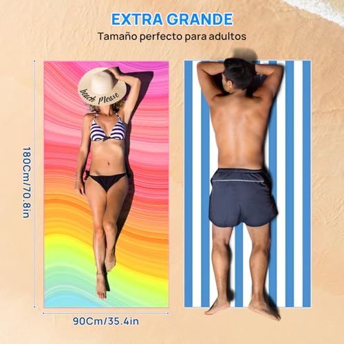 Recopilación de Toallas de playa que puedes comprar esta semana. 8 Imagen adicional