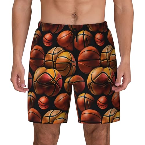 Baloncesto impresión hombres elegante funcionalidad bañadores transpirable playa Pantalones cortos surf gimnasio pesca