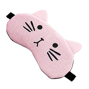 Schlafende Meditations-Licht-blockierende Augen-Maske Netter Katzen-Entwurf