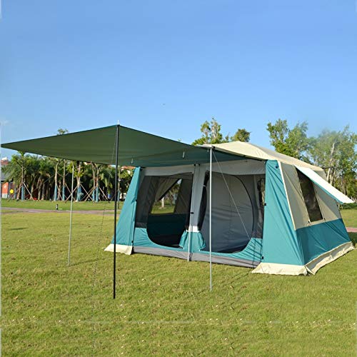Carpa ultragrande impermeable y resistente al viento para 6-12 personas miniatura 4