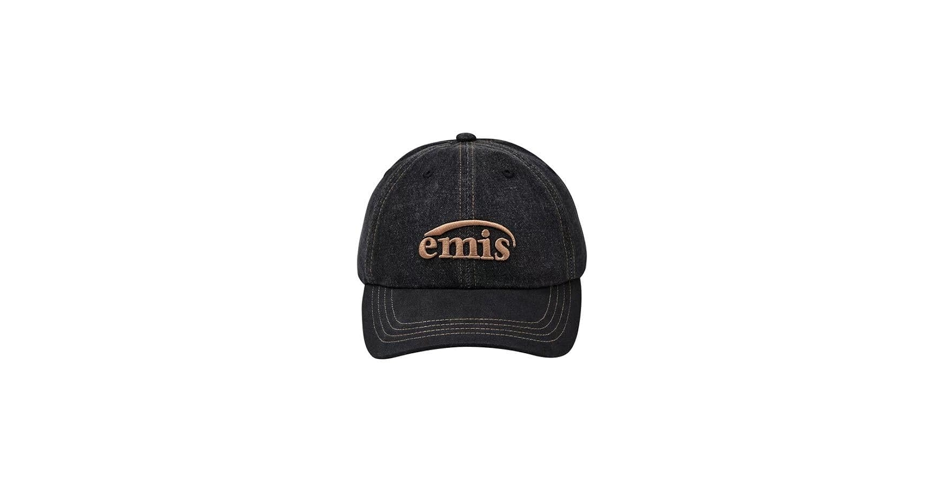 emis  エミス 黒 キャップ 帽子 韓国 emis キャップ 正規品 WAPPEN BALL CAP emis エミス イミス 韓国