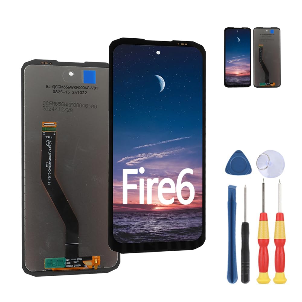 Nuovo Display Touch Screen Per Doogee Fire 6 Display LCD Sostituire Parti Con Strumenti.