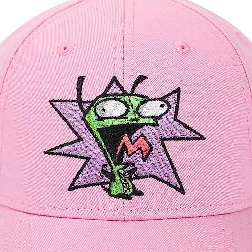 Invader Zim Girl Bright Pink Baseball Hat3